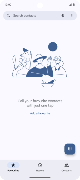Press the menu icon. Press the menu icon.