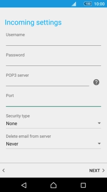 Press the drop down list below Press the drop down list below