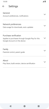 Press Network preferences.