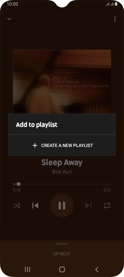 Press CREATE A NEW PLAYLIST.