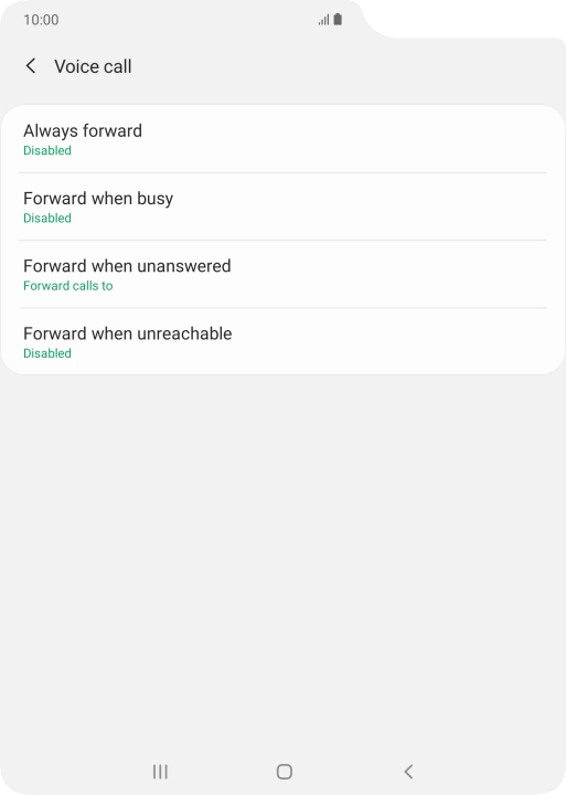 Press the Home key to return to the home screen. Press the Home key to return to the home screen.