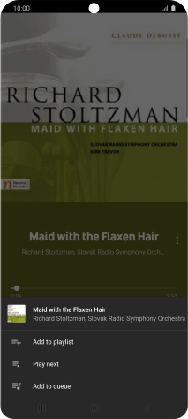 Press Add to playlist.