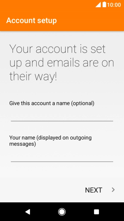 Press the field below 