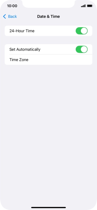 Slide your finger upwards starting from the bottom of the screen to return to the home screen.