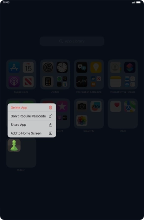 Press Don't Require Passcode.