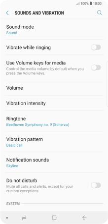 Press the Home key to return to the home screen. Press the Home key to return to the home screen.