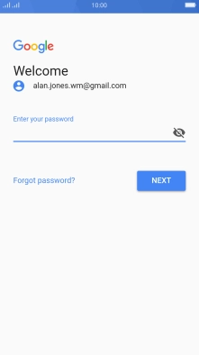 Press the field below 