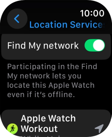 Press the Digital Crown several times to return to standby mode.