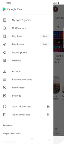 Press My apps & games.