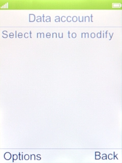Press the Navigation key. Press the Navigation key.