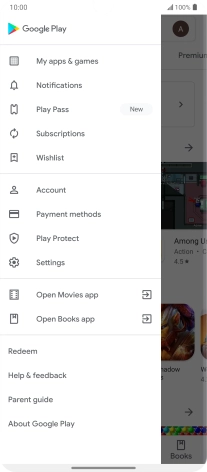 Press My apps & games.