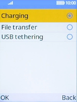Select File transfer. Select File transfer.