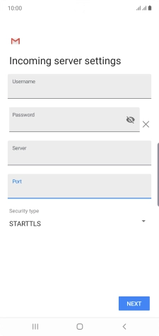 Press the drop down list below 