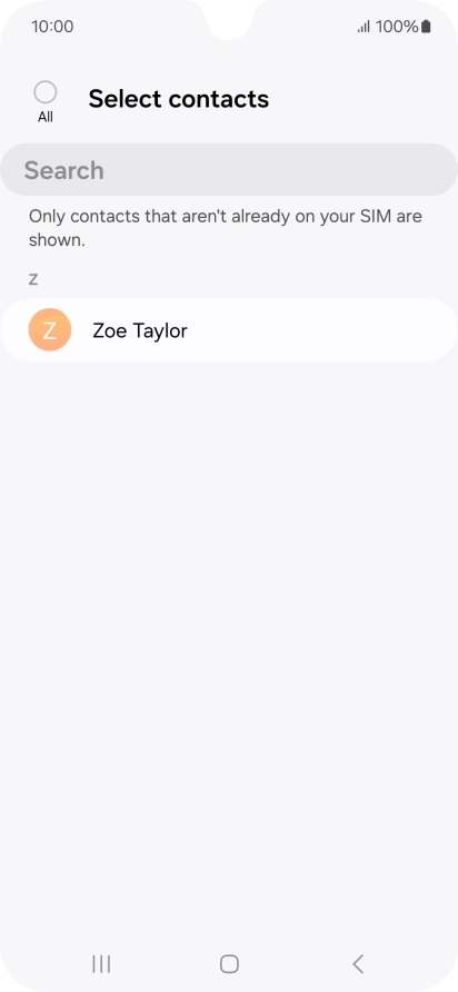 Press the field above 