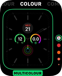 Press the Digital Crown twice to return to the home screen.