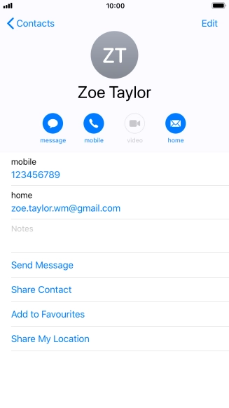 Press the required number.