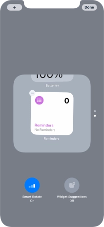 Press Smart Rotate to turn the function on or off.
