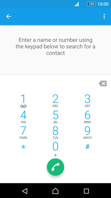 Press and hold number key 1 to call voicemail. Follow the instructions to listen to your messages.