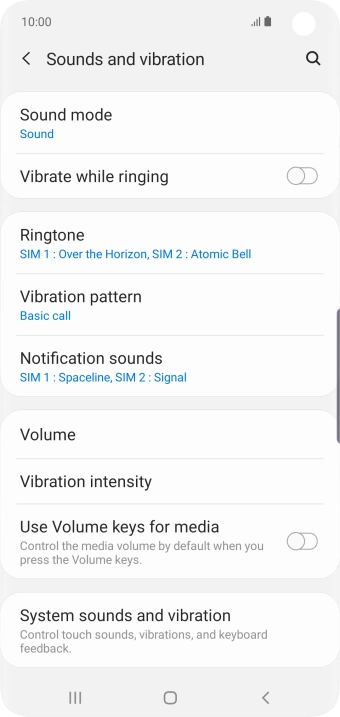 Press Ringtone.