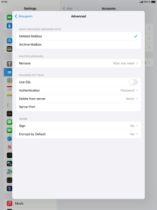 Press Authentication.