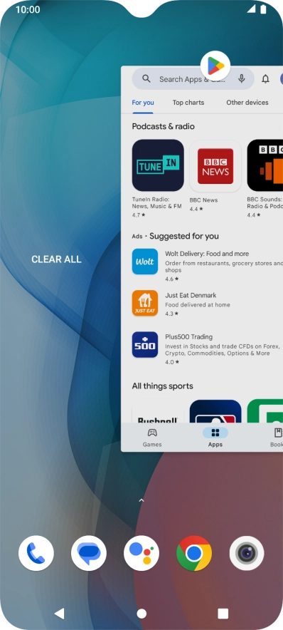 Press CLEAR ALL. Press CLEAR ALL.