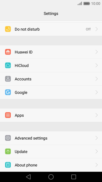 Press Update. If a new software version is available, it's displayed. Follow the instructions on the screen to update the phone software.