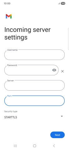Press the drop down list below 