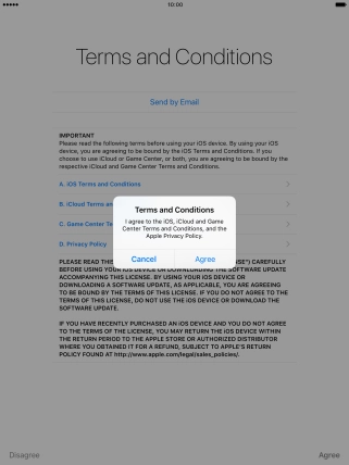 Press Agree. Press Agree.