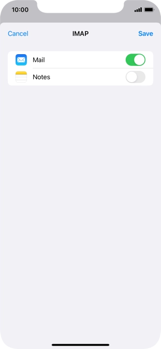 Press Save. Your email account has now been set up. To select more settings for incoming and outgoing server, proceed with the following steps.