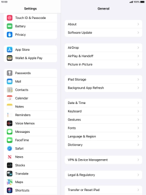 Press Touch ID & Passcode.