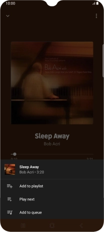 Press Add to playlist.