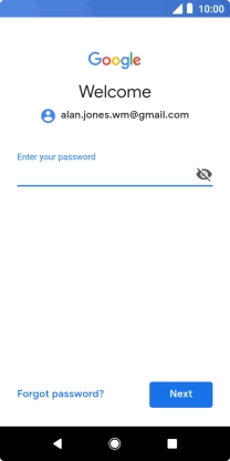 Press the field below 