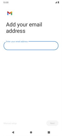 Press the field below 