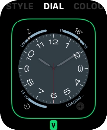 Press the Digital Crown twice to return to the home screen.