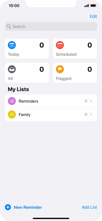 Slide your finger upwards starting from the bottom of the screen to return to the home screen.