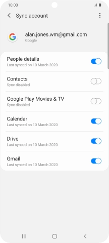 Press the indicator next to Press the indicator next to
