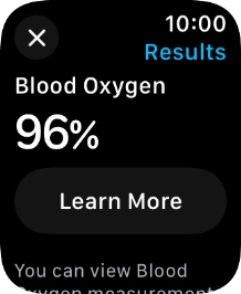 Your result is displayed on the screen.