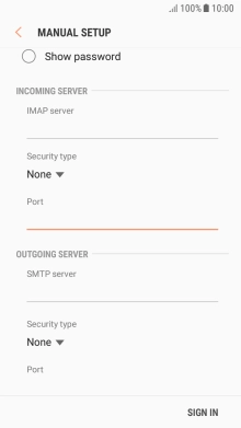 Press the field below 