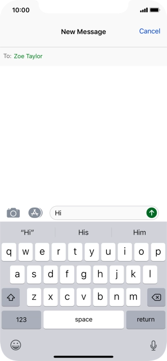 Press the apps icon.