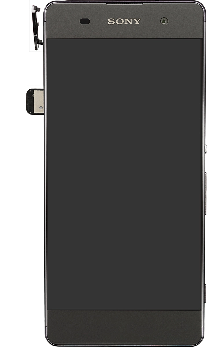 Slide the SIM holder into your phone.