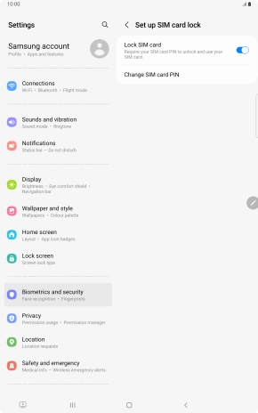 Press the indicator next to Press the indicator next to
