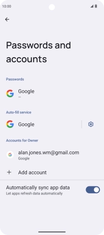 Slide your finger upwards starting from the bottom of the screen to return to the home screen.