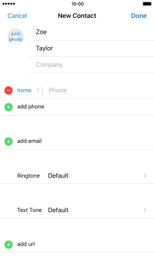 Press Phone and key in the required phone number.