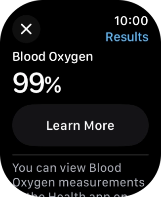 Your result is displayed on the screen.