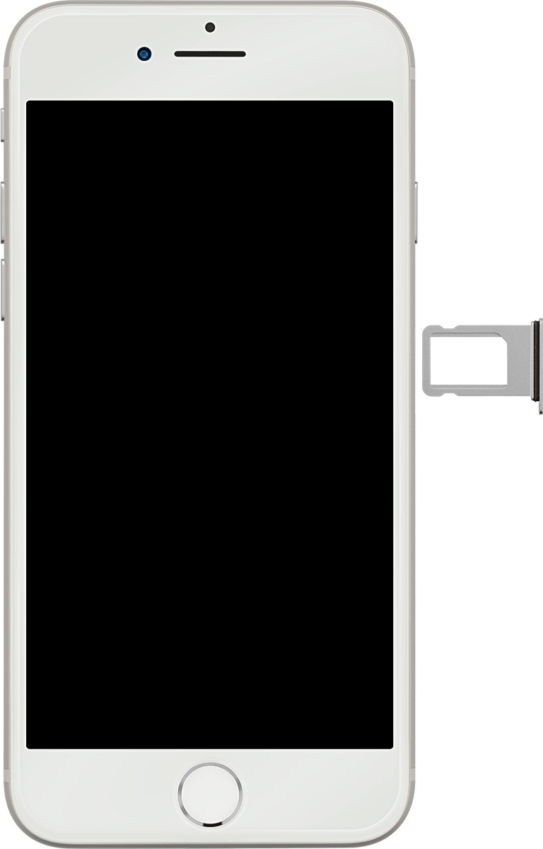 Turn your SIM so the angled corner of the SIM matches the angled corner of the SIM holder.