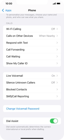 Press Show My Caller ID.