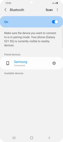 Press the Home key to return to the home screen. Press the Home key to return to the home screen.