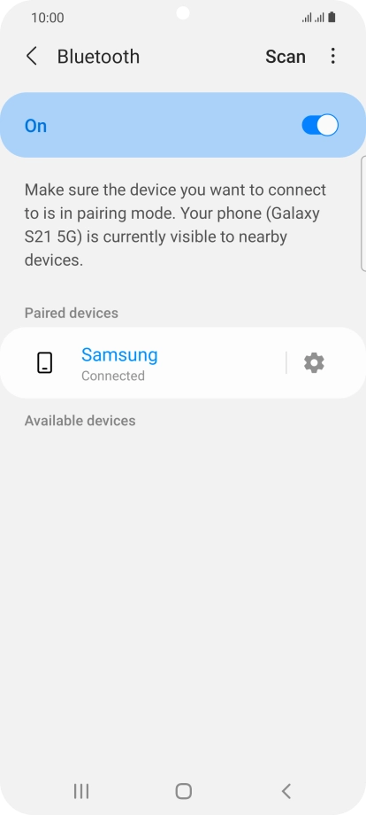 Press the Home key to return to the home screen. Press the Home key to return to the home screen.