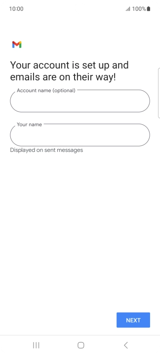 Press the field below 