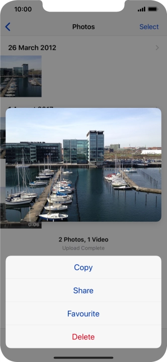 Press the required function and follow the instructions on the screen to use the selected function.